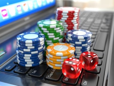 Live baccarat table streaming from an Evolution Gaming studio